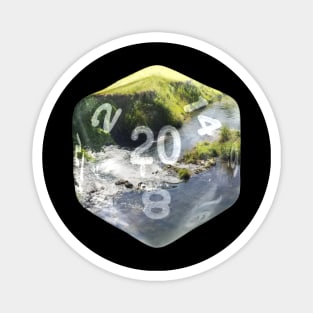 Nat20 Flowing Water Magnet